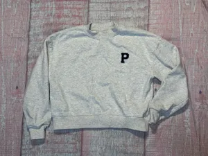 Parke Shrunken Mockneck Chenille P Sweatshirt S/M thumbnail 1