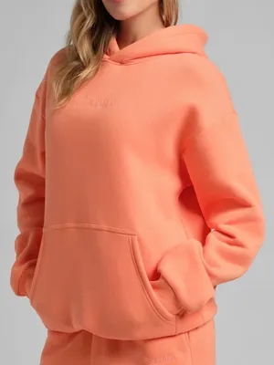Comfrt Signature Hoodie - Coral - Size S thumbnail 2