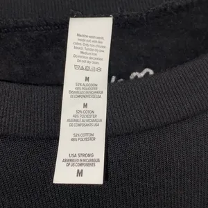 Love Bubby Vote Women's Side Zip Sweatshirt Black Size M thumbnail 3
