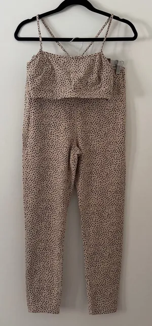Abercrombie & Fitch Animal Print Athleisure Workout Set Animal Print Size Sm Med thumbnail 1