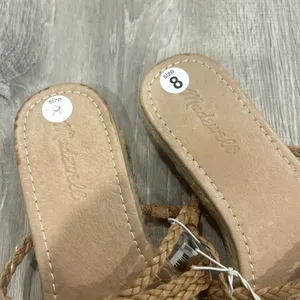Madewell Kathryn Espadrille Strap Slide Sandal Size 8 NEW thumbnail 3