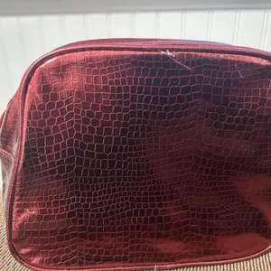 Shiseido Metallic Red Makeup Pouch thumbnail 3