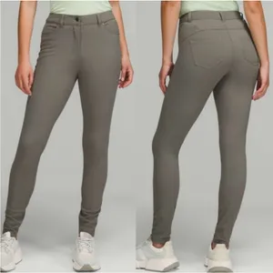 Lululemon City Sleek Slim-Fit 5 Pocket HR Pant Size‎ 32 Grey Sage thumbnail 2