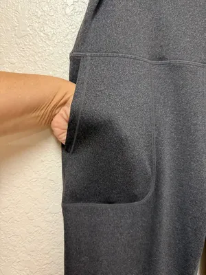 HALARA High-Waist Dark Gray Flare Pants Size 1X thumbnail 4