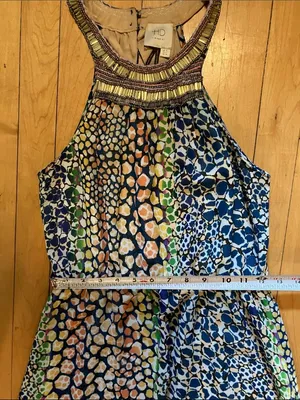 HD in Paris Anthropologie Mayacamas Maxi Dress Size 0 thumbnail 11