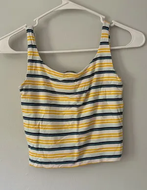Kendall + Kylie Striped Top Tank PacSun thumbnail 1