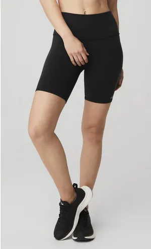 Alo 7’’ High-Waist Bike Shorts thumbnail 1