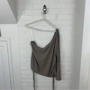 Rue 21 Plus Size Mocha Ribbed Knit Top & Pants Lounge Set Size 3X thumbnail 6