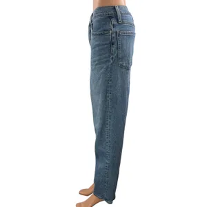 Madewell The Perfect Vintage Straight Cropped High Rise Denim Jeans Size 28 thumbnail 2