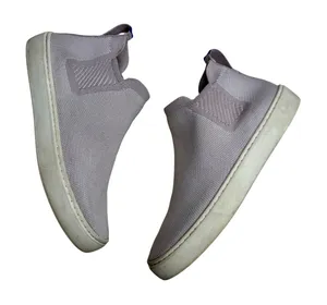 ROTHY'S Women's Size 6.5 Chelsea Boot Shoes Lilac Gray Slip On High Top Sneaker thumbnail 1