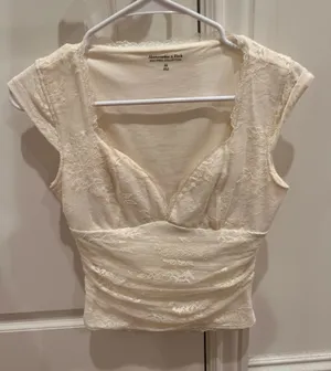 abercrombie zoe lace top thumbnail 1