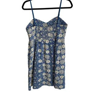 Joy Joy‎ embrodiered floral sundress size small thumbnail 3