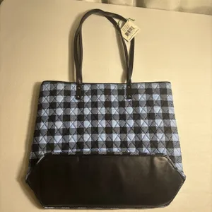 NWT‎ Vera Bradley Alpine Check Tote Bag Shoulder Purse Retired thumbnail 7