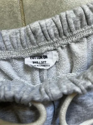 Cotton On Light Heather Gray Wide Leg Sweatpants thumbnail 5