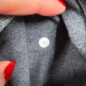 Lululemon 4 Wrap Up Jacket Heathered Gray Hoodie Wrapper French Terry Relaxed thumbnail 8