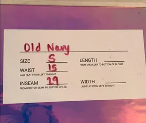 Old Navy track pants with back pocket and side zip thumbnail 6
