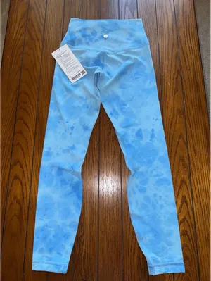 Lululemon Align High-Rise 25” Smoothie Wash Blueberry Size 4 NWT thumbnail 2