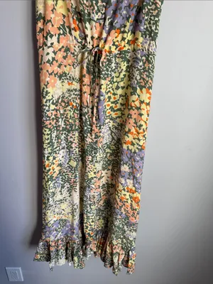 Rails Adalyn Floral Button-Front Midi Dress Small thumbnail 6
