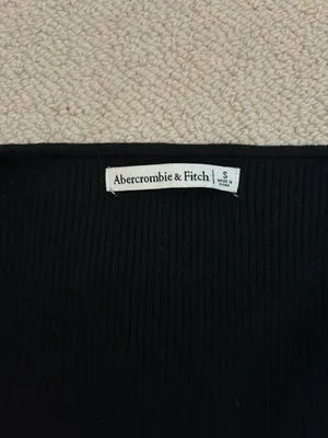 Abercrombie Long Sleeve Ribbed Corset Sweater thumbnail 3