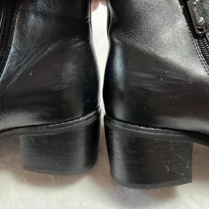 BLONDO Elvina Waterproof Leather Block Heel Ankle Boots Size 6.5M Outdoors thumbnail 9