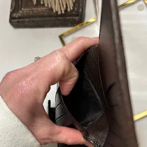 Gucci Tan Monogram Wallet with Bamboo Detail thumbnail 8