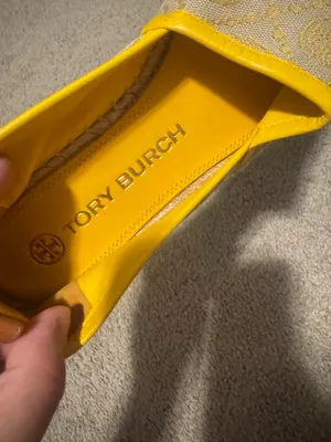 TORY BURCH Logo-print jacquard espadrilles Size 8M thumbnail 4