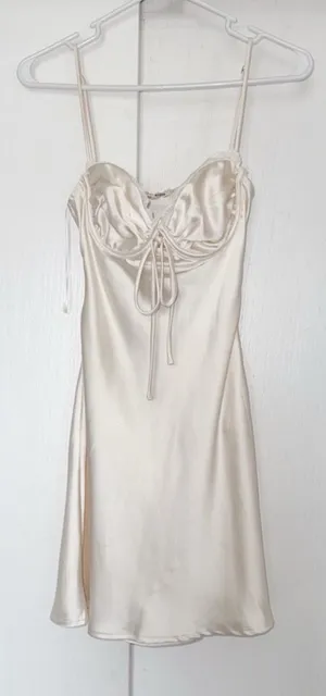 Princess Polly Champagne Dress Mini thumbnail 1
