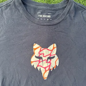 Fox Racing Navy T-Shirt with Fox Logo Graphic, size XL thumbnail 3