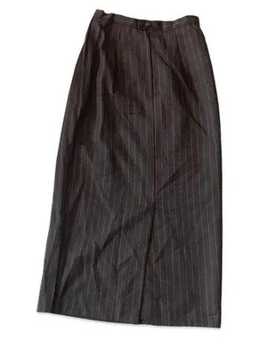 Simon Ellis Pinstripe Pencil Skirt thumbnail 1