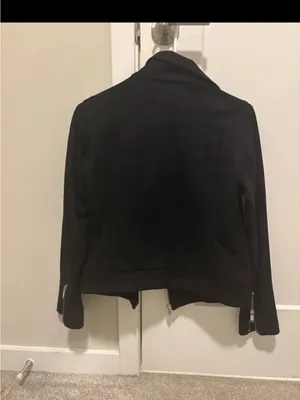Old Navy Black Suede Jacket thumbnail 2