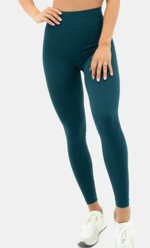 Balance Athletica (Vitality) Teal Quartz Energy Leggings Athleisure Gym Seamless thumbnail 1