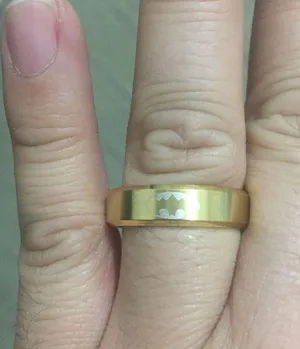 6mm Gold Batman Ring thumbnail 7
