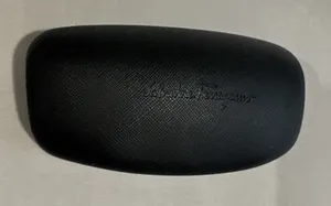 Salvatore Ferragamo Sunglasses Eyewear Hard Case Logo Black Textured Storage thumbnail 1