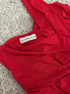 Feel It In My Soul Dress Red Hello Molly thumbnail 6