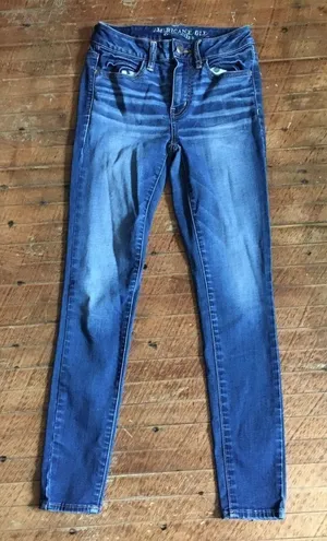 American Eagle super super stretch 2 short hi-rise jeggings thumbnail 1