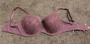 NWT Victoria's Secret Lace Body by Victoria Underwire lined Demi bra 34DDD thumbnail 1