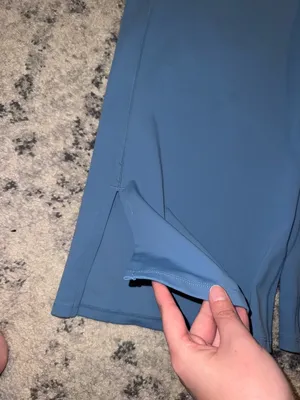 HALARA Wide-Leg leggings in Blue thumbnail 2