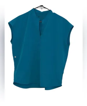 FIGS Technical Collection Teal Scrub Set | Top (M) + Jogger Pants (L/P) thumbnail 2