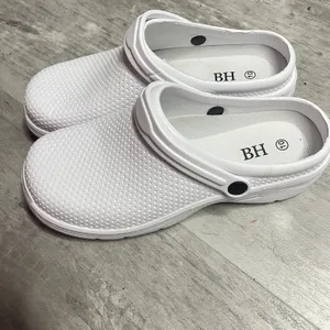 BH Clog Mule Women Sz 10 White Foam Comfort Shoes w Sport Mode‎ New S-600 thumbnail 4