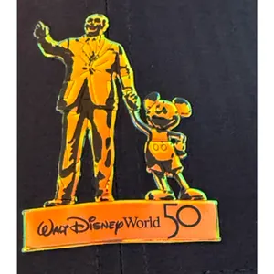 Nike x Disney Hat 50th Anniversary Navy Blue Partners Statue Adjustable Cap thumbnail 2