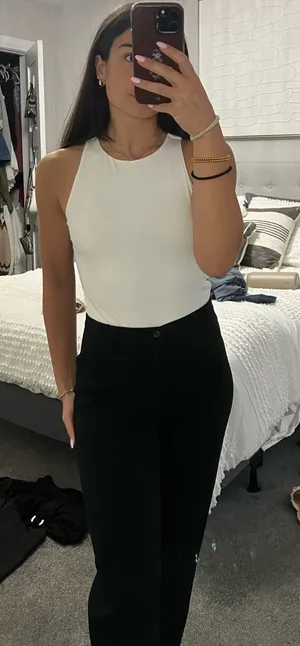 White Old Navy Bodysuit thumbnail 1