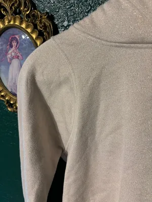 Lululemon Tan Gold Flecked Cropped Hoodie Size 2 thumbnail 2