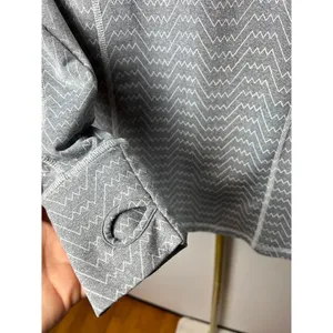 Albion Grey Zig Zag 1/4 Zip Pullover Sz. XS thumbnail 6