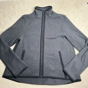 Lululemon: It's Fleecing Cold Dark Gray Full Zip Jacket thumbnail 4