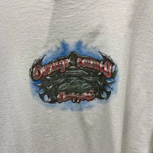Orange County Choppers OCC Y2K Vintage Double Sided Flame Graphic Biker Tee XXL thumbnail 5