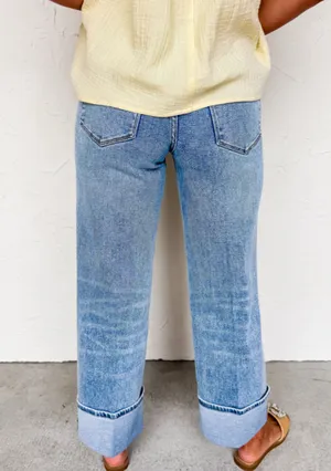 Center Seam Mom Jeans Blue Size 6 thumbnail 2