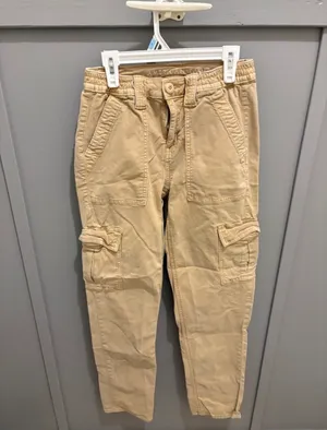 American Eagle Outfitters Khaki Skinny Cargo Pants thumbnail 3