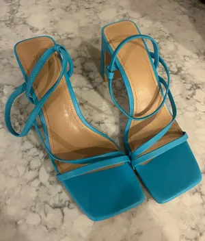 H&M Blue Heels thumbnail 1