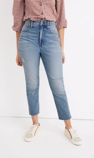 Madewell The Curvy Perfect Vintage Jean in Coffey Wash: Worn-In Edition Size 28 thumbnail 1