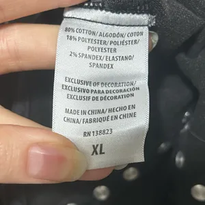 Idyllwind Black Studded Denim Crop Top thumbnail 9